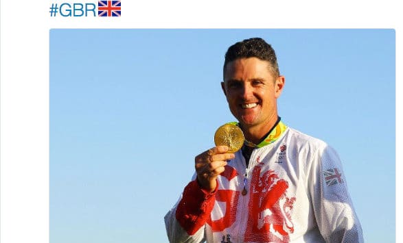 Justin Rose Rio 2016
