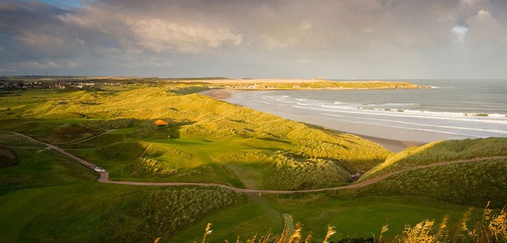 i Skottland Aberdeen Cruden Bay Golf Club 16th-