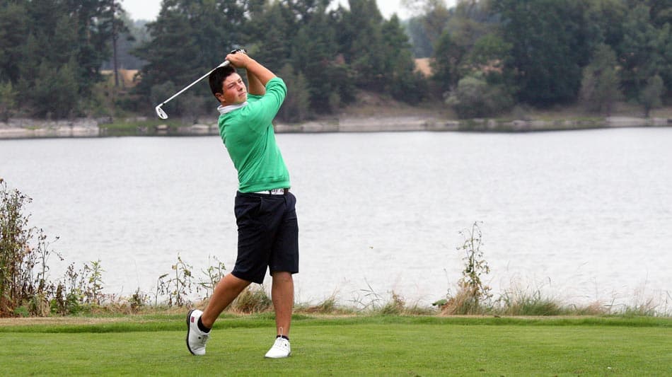 sin PGA-debut U.S. Amateur EM for amatører vinnerlaget U.S. Open-kvalik Team Norway Viktor Hovland drive