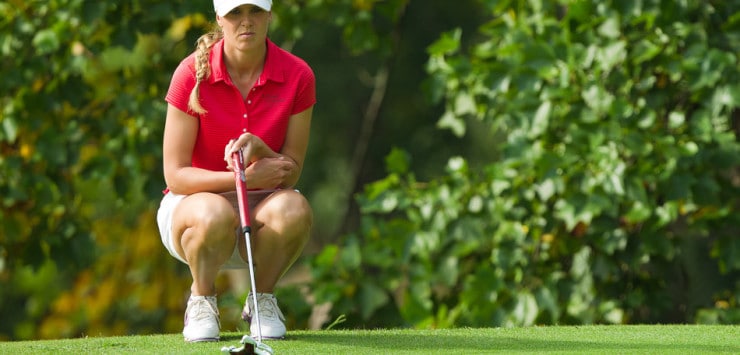 europatour Marianne Skarpnord putt
