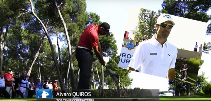 Alvaro Quiros long hitter