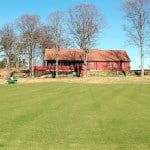 sugen Evje Golfparkåpne greener på på Østlandet Golf-Norge Moss og Rygge Evje Golfpark hull 18