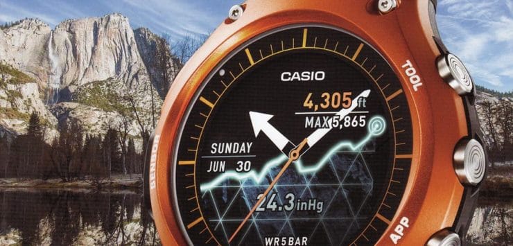 Casio Smart Outdoor Watch WSD F10