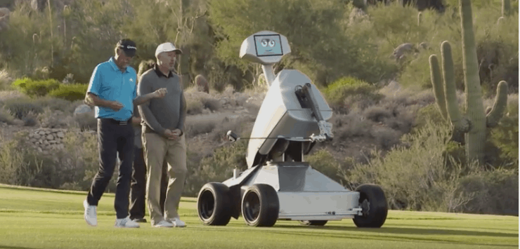 Robot LDRIC golfbane