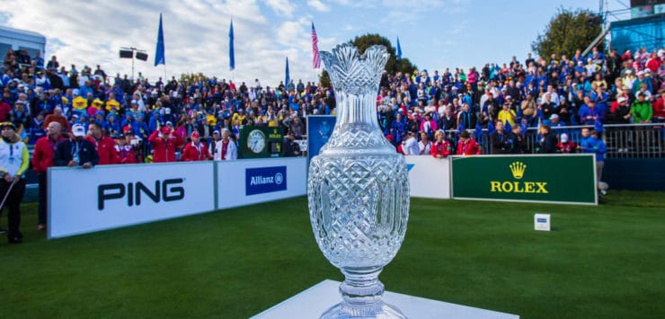 Solheim Cup pokal 1st tee