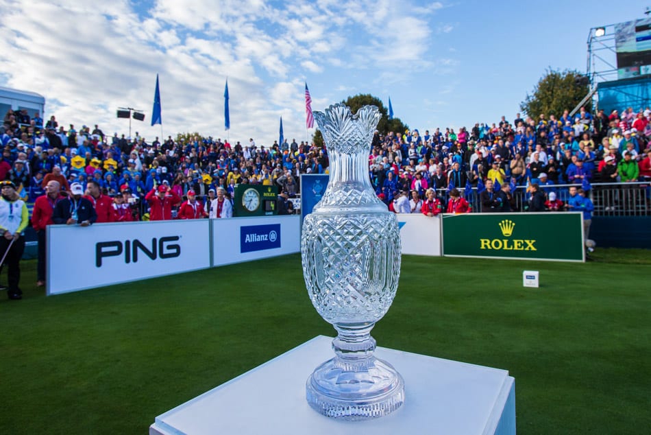 Solheim Cup pokal 1st tee