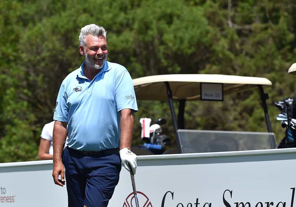 Darren Clarke smiler close