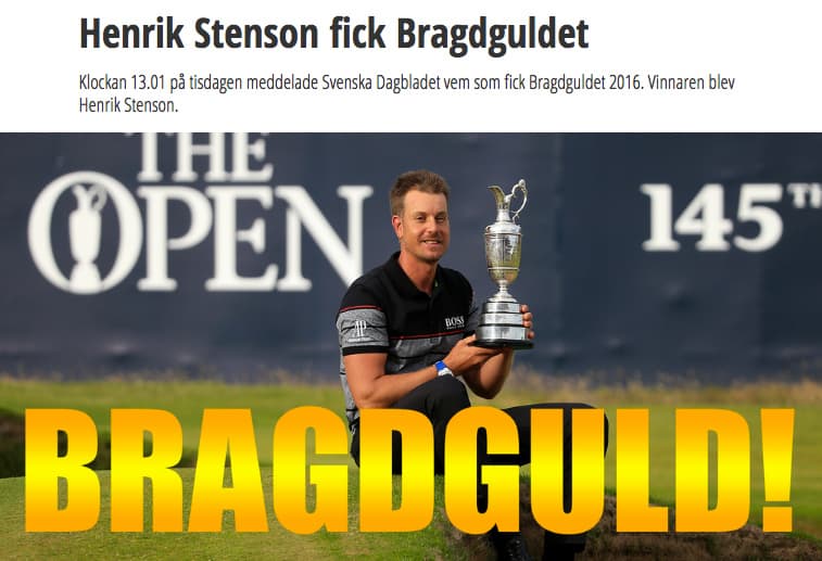 Henrik Stenson