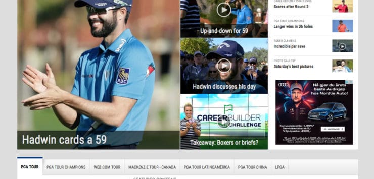 59-runde Adam Hadwin