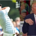 Trump og McIlroy