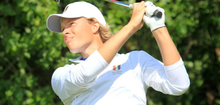 med pallplassering Jarle The Amateur Championship