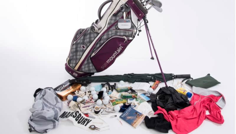 organisere golfbagen