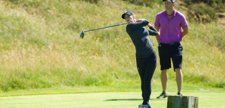 golf coach instruksjon