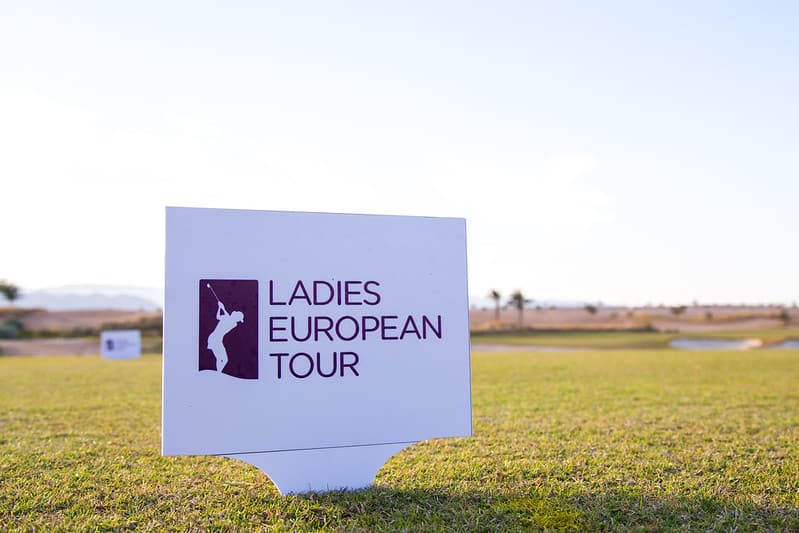 Ladies European Tour skilt