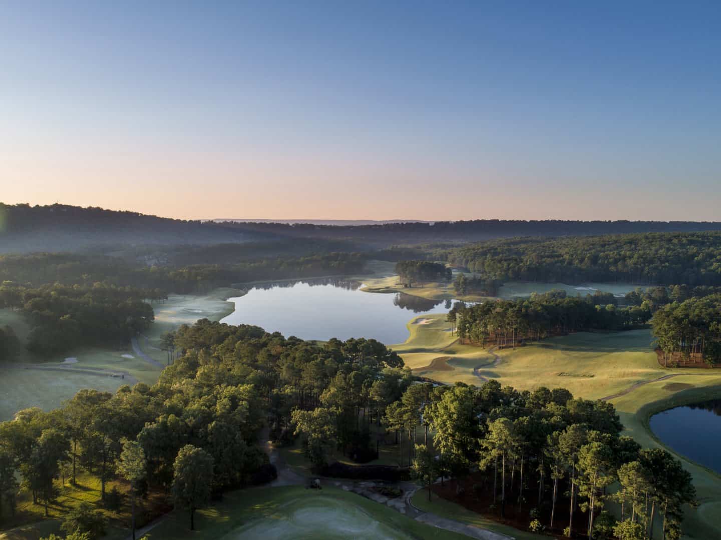 Seks golfbaner i Alabama