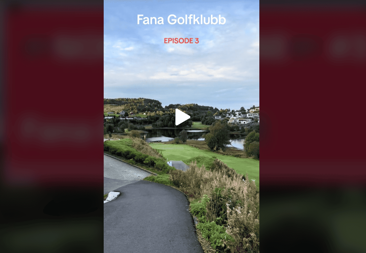 GutteklubbenGolf tester Fana Golfklubb