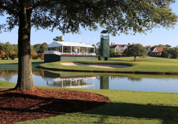 East Lake Golf Club, hvor Viktor Hovland vant Tour Championship i 2023