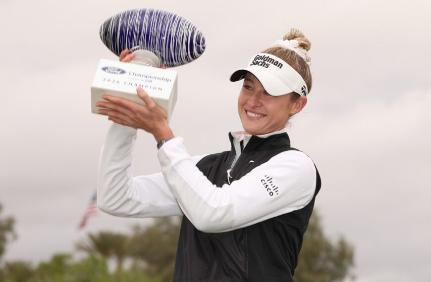 Med tre strake seire på LPGA-touren er hun den nye dronningen av golf