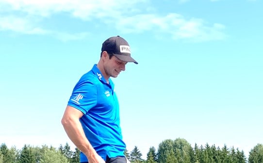 Viktor Hovland fra da han besøkte Norge i 2023.